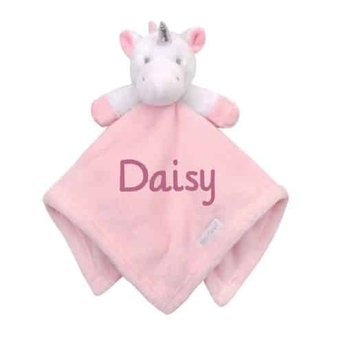 Personalised Baby Fleece Comforter Soft Novelty Gift