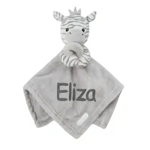 Personalised Baby Fleece Comforter Soft Novelty Gift