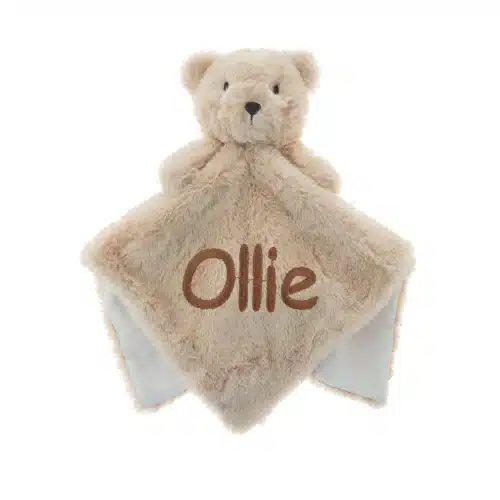 Personalised Baby Fleece Comforter Soft Novelty Gift