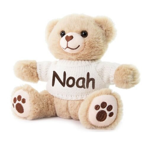 Personalised Baby Teddy Bear Soft Fleece Novelty Gift