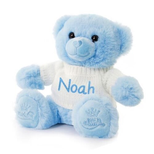 Personalised Baby Teddy Bear Soft Fleece Novelty Gift