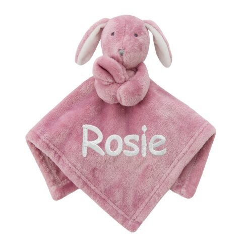 Personalised Baby Fleece Comforter Soft Novelty Gift