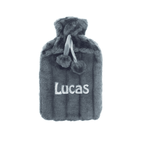 Personalised Soft Fleece Hot Water Bottle