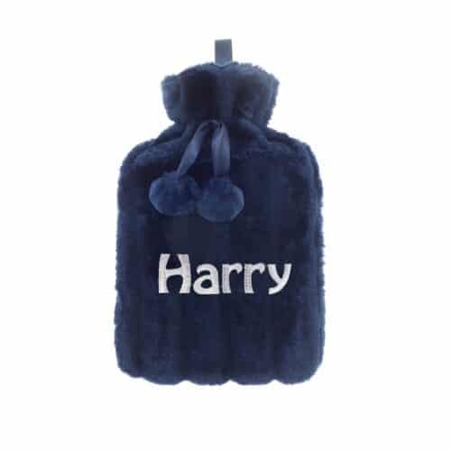 Personalised Soft Fleece Hot Water Bottle