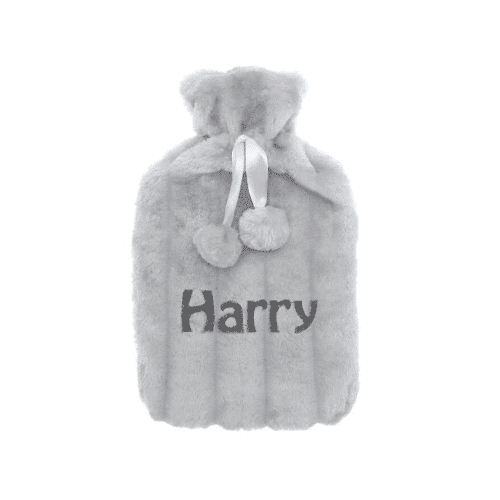 Personalised Soft Fleece Hot Water Bottle