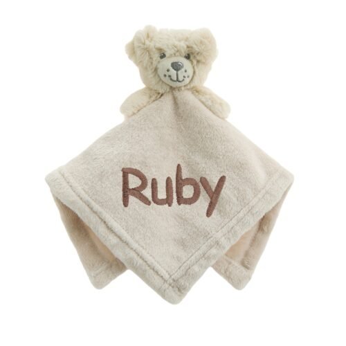 Personalised Baby Fleece Comforter Soft Novelty Gift